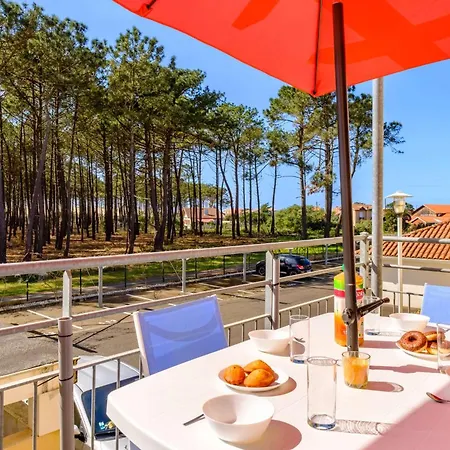 En Duplex Dans Avec Piscine A Plage Pour 5 Personnes * ביסקארוס